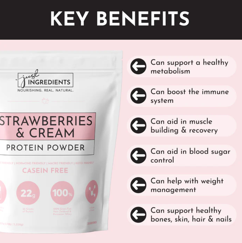Protein Powder - Strawberries & Cream