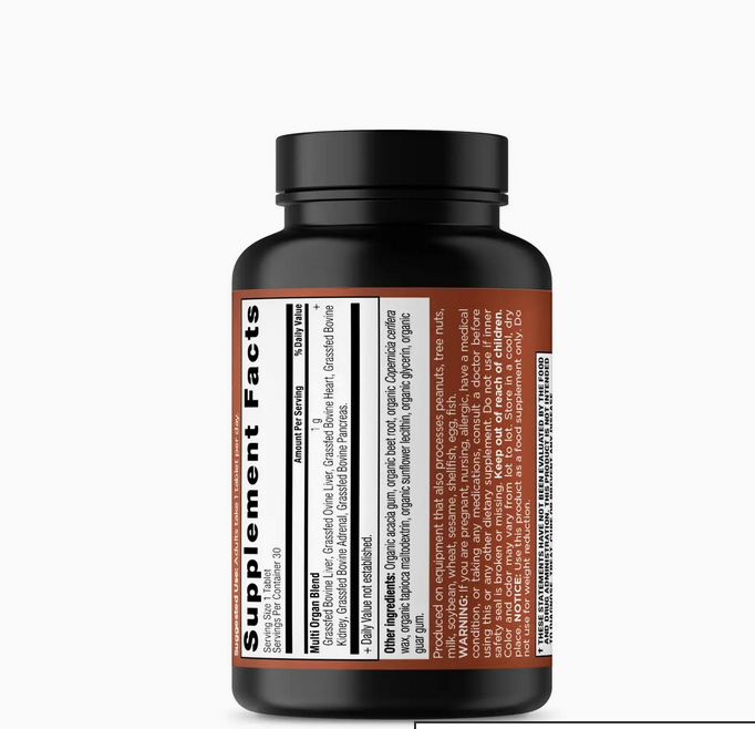 Organs Blend Once Daily | Tablets (30 Tablets)