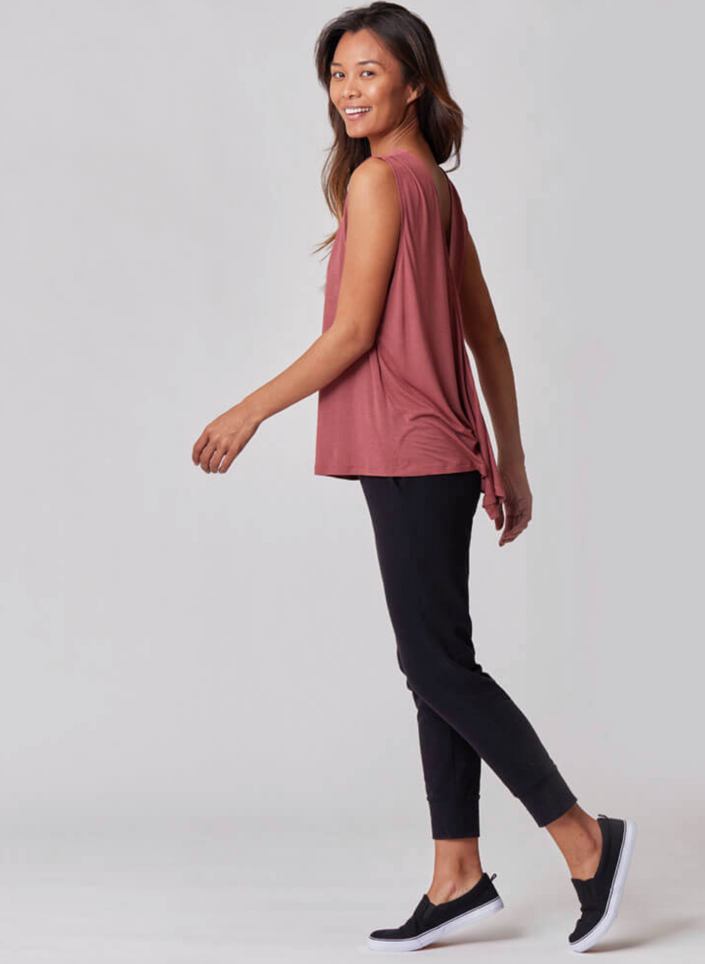 Every Way Maternity To Nursing Wrap Tank Top