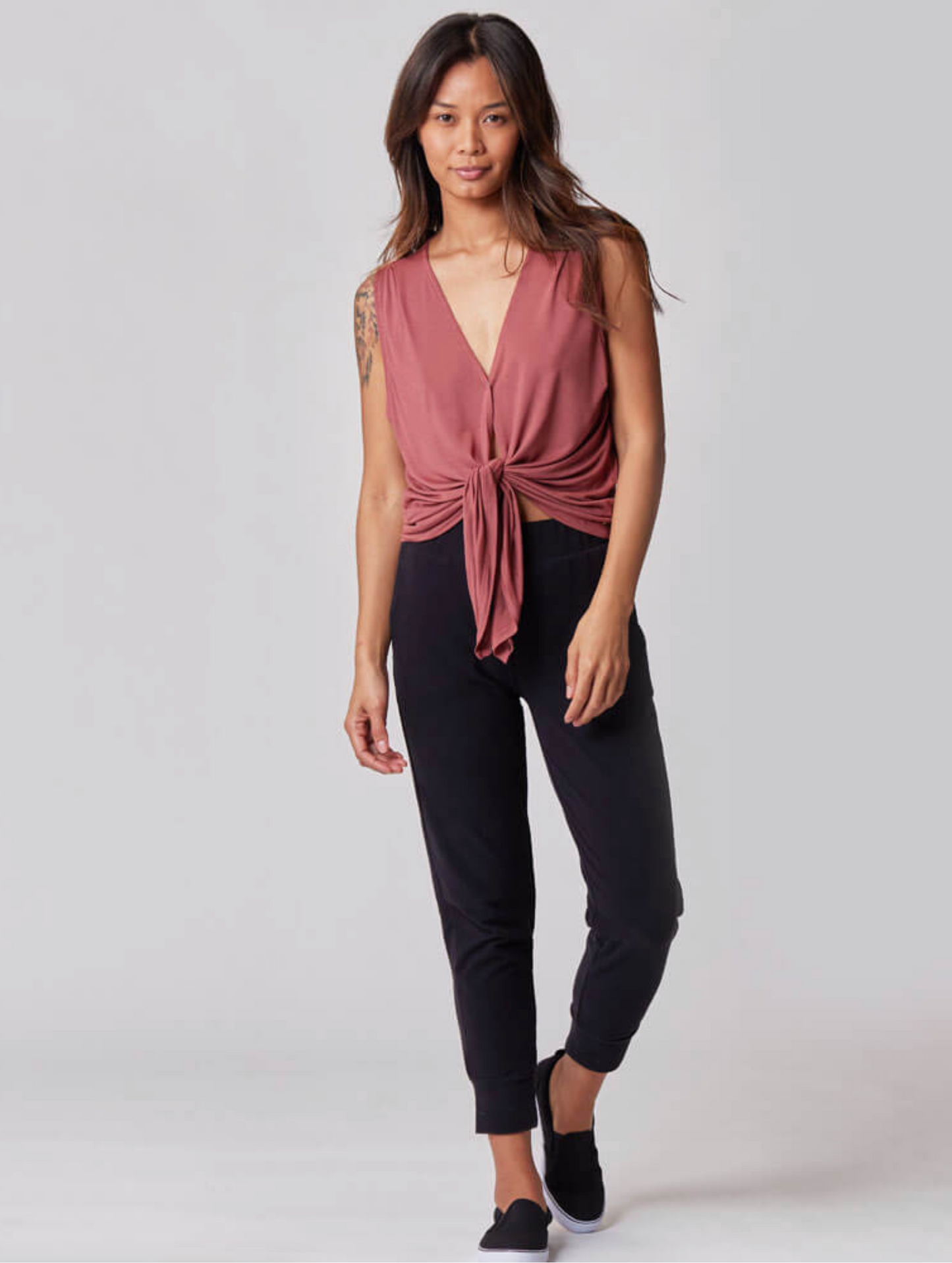 Every Way Maternity To Nursing Wrap Tank Top