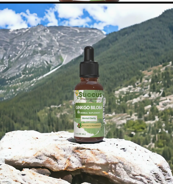 Ginkgo Biloba Tincture - Supports Mental Clarity & Focus