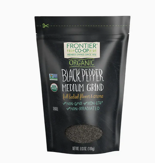 Black Pepper, Certified Organic