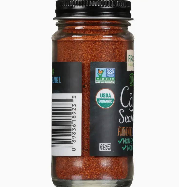 Frontier Co-op Cajun Seasoning, Certified Organic