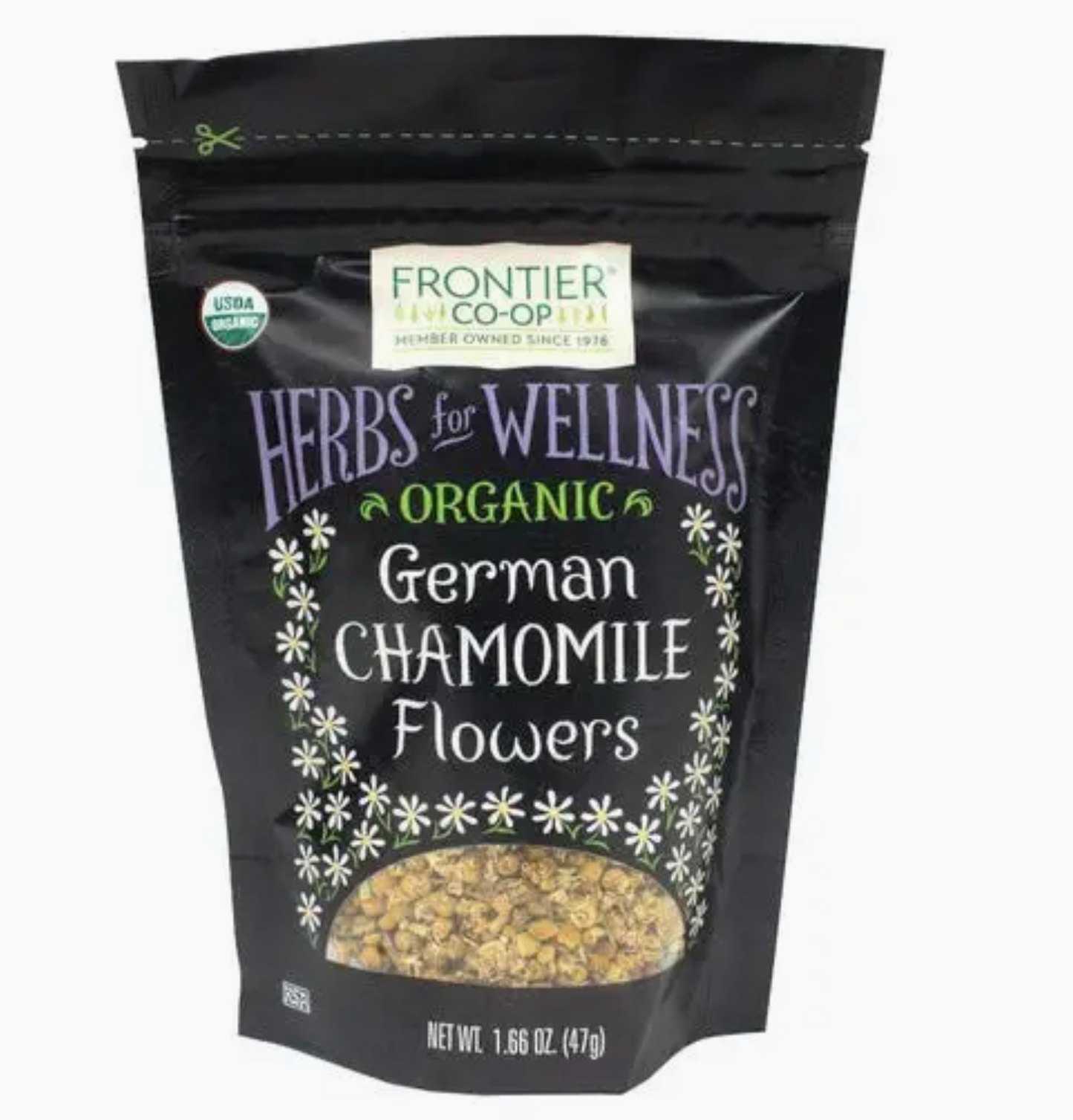 German Chamomile Flowers, Certified Organic