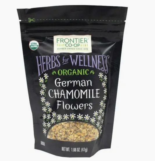 German Chamomile Flowers, Certified Organic