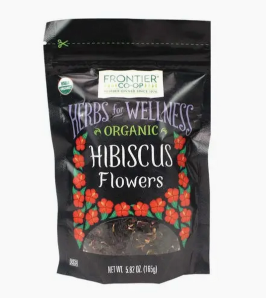 Frontier Co-op Hibiscus Flowers, Certified Organic