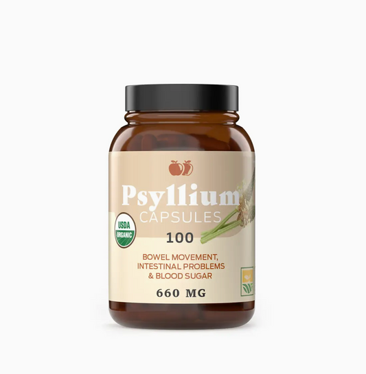 Organic Psyllium Husk Capsules