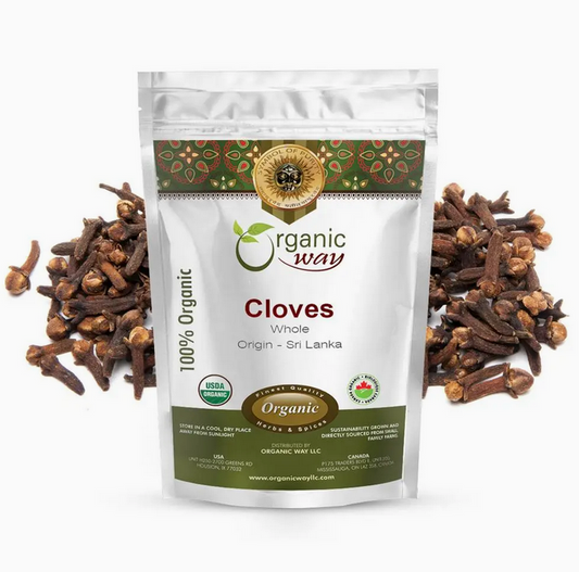 Organic Cloves (Whole) - Usda Certified | Origin - Sri Lanka