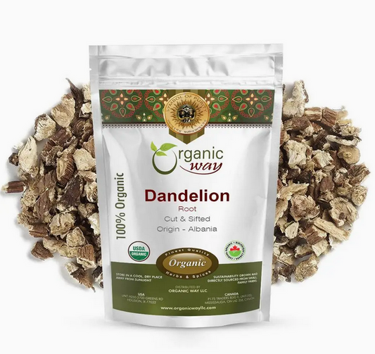 Organic Dandelion Root (Cut & Sifted)