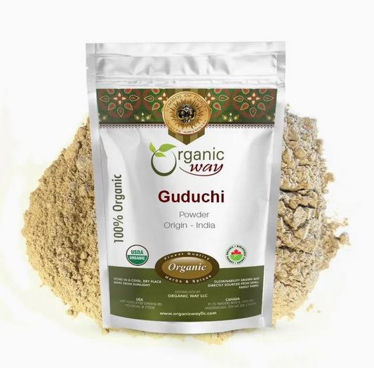 Organic Guduchi Powder - Usda Certified | Origin - India