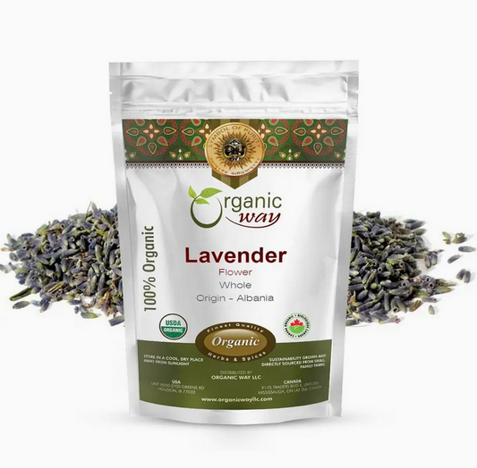 Organic Lavender Flower (Whole)