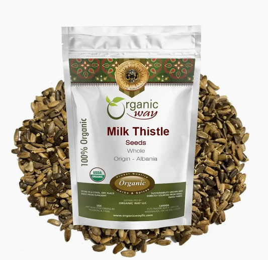 Organic Milk Thistle Seeds Whole