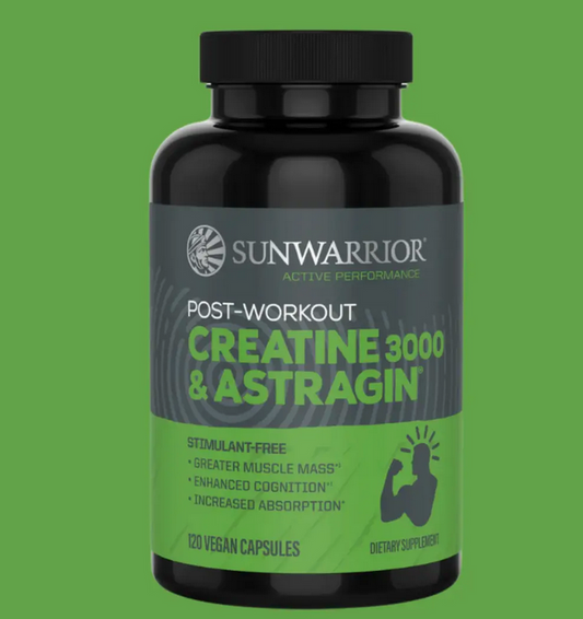 Sunwarrior Active Creatine 3000 & Astragin - Recovery