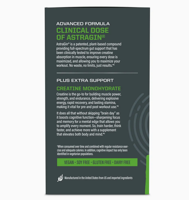 Sunwarrior Active Creatine 3000 & Astragin - Recovery