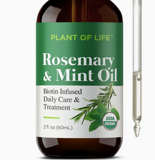 Plant of Life Rosemary Mint Essential Oil | For Hair & Skin