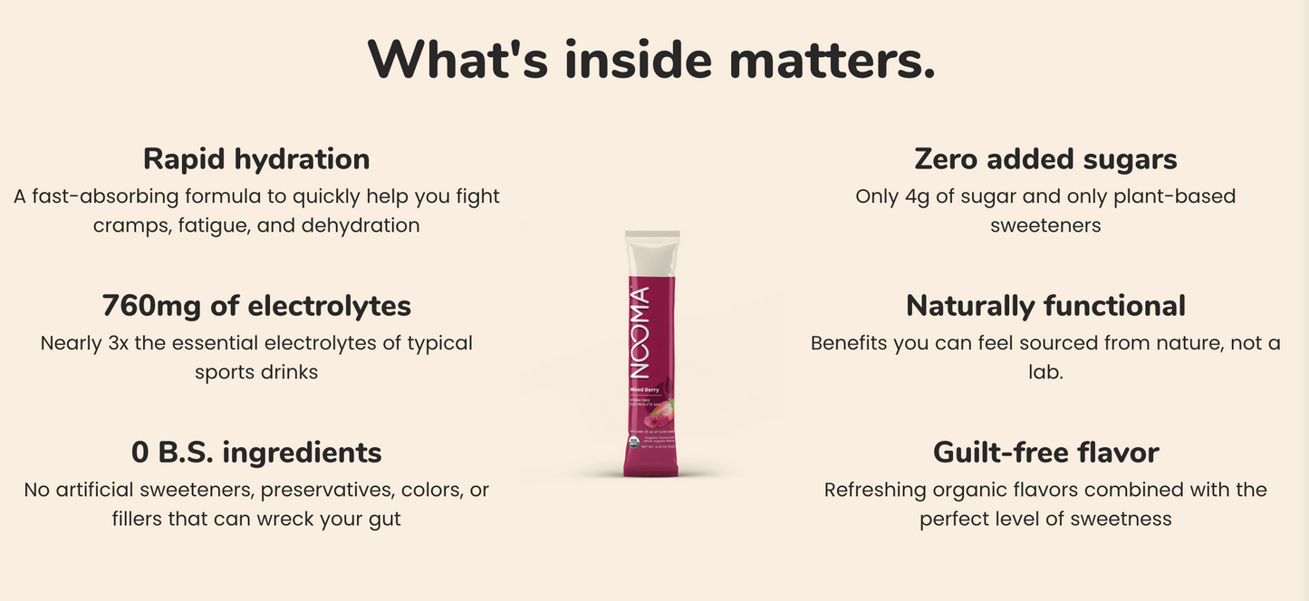 Hydrating Electrolyte Mixes - Chocolate