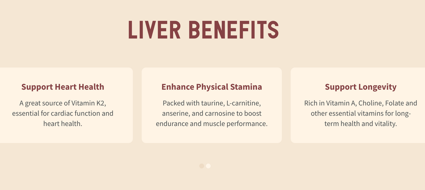 Pure American Liver  Deep Nutrition from the Heart of America - For Sale In Store Only