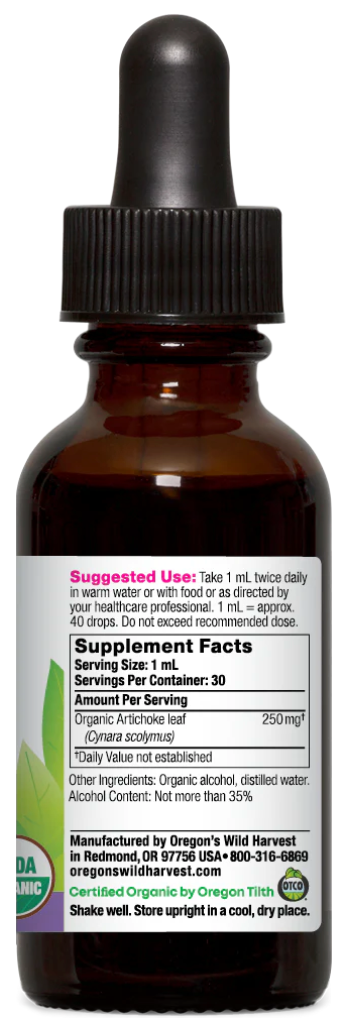 Artichoke, Organic Extract