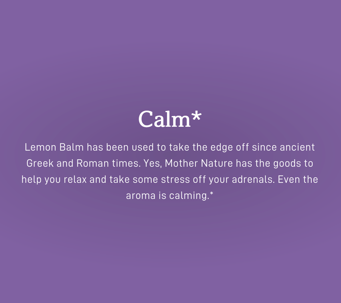 Lemon Balm Capsules
