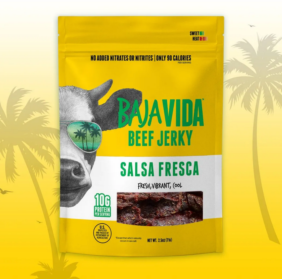 Baja Vida Beef Jerky - 2.5oz Salsa Fresca