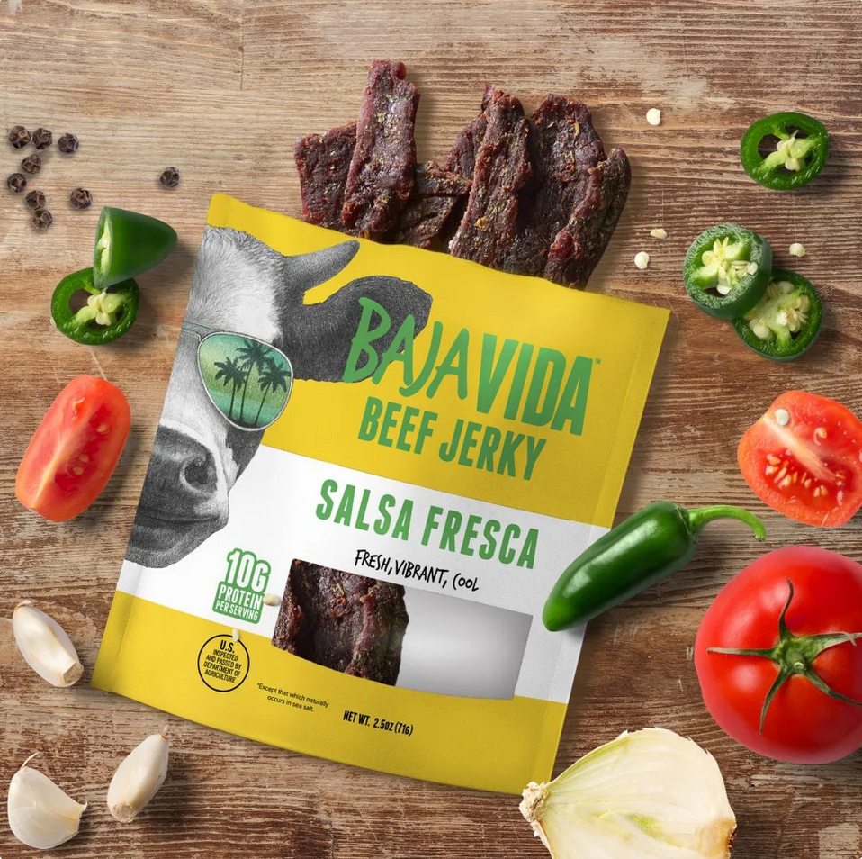 Baja Vida Beef Jerky - 2.5oz Salsa Fresca