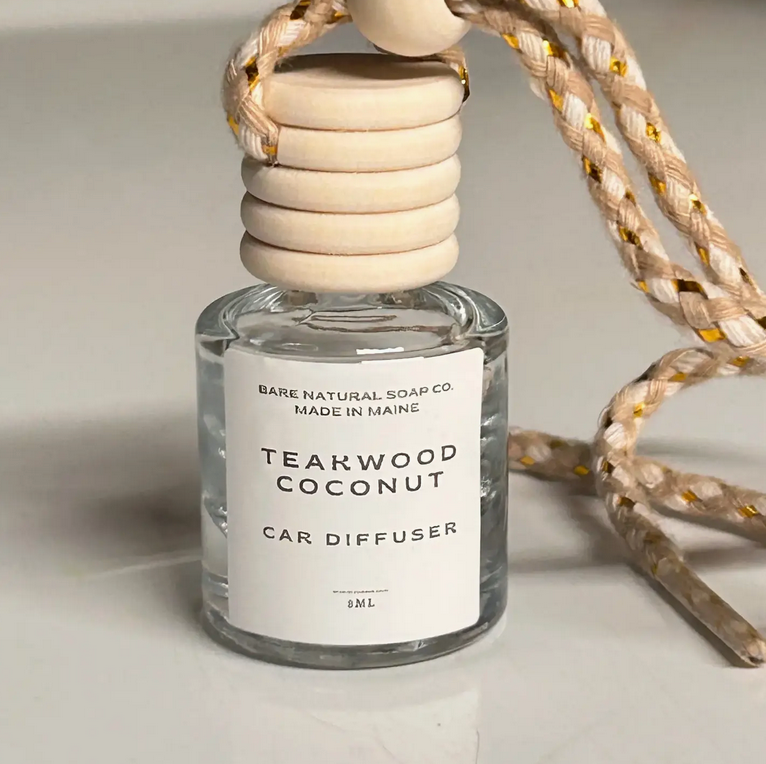 Bamboo Car Diffuser | Essential Oil Diffuser | Refillable