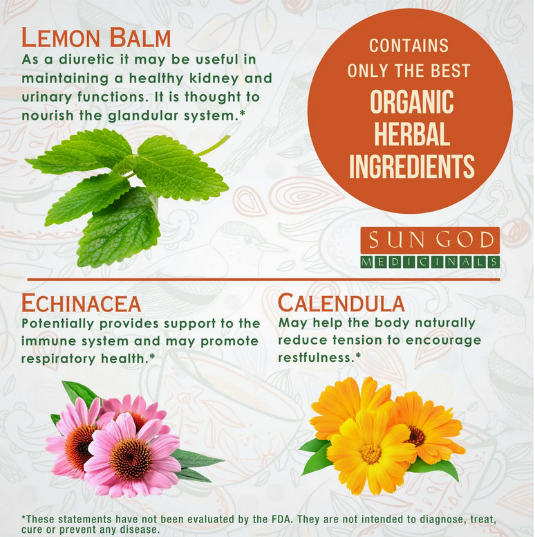 Panacea Immune Defense Organic Herbal Tea 2oz