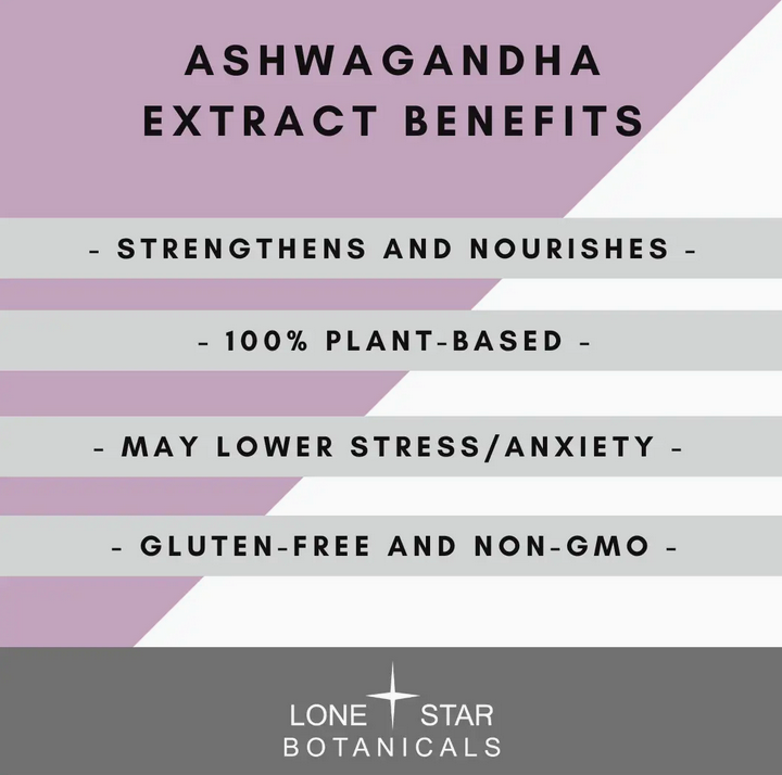 Organic Ashwagandha Extract Powder -- 3.52 oz