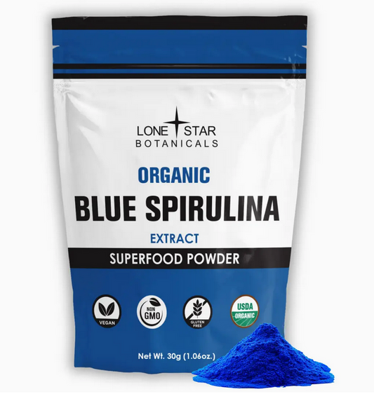 Organic Blue Spirulina Extract Powder -- 1.06 oz