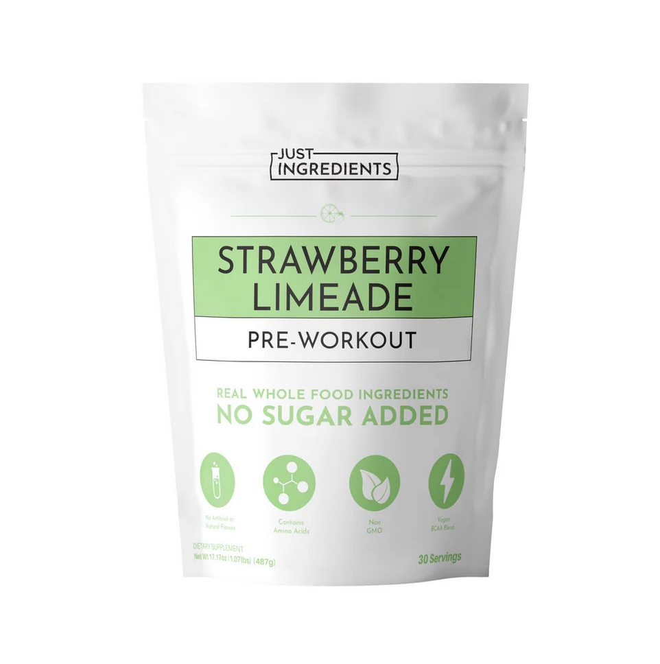 Pre-Workout Strawberry Limeade