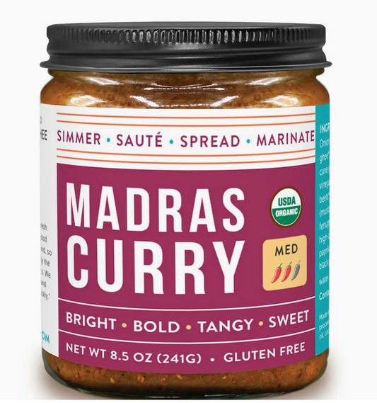 Madras Curry Simmer Sauce, Organic