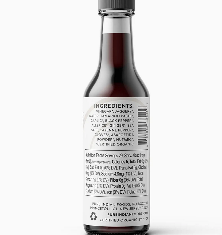 Worcestershire Sauce, Certified Organic - 5 Fl oz