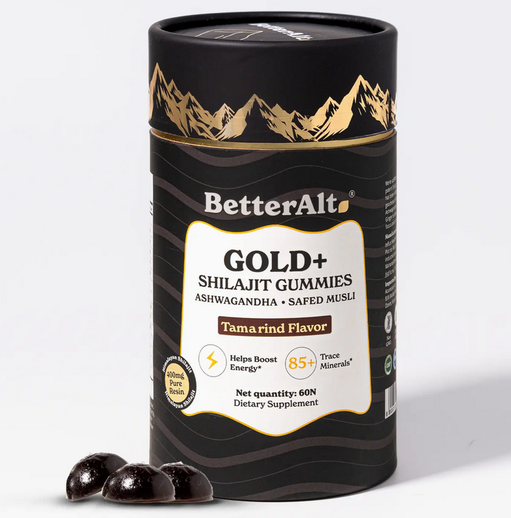 Gold+ Shilajit Resin Gummies