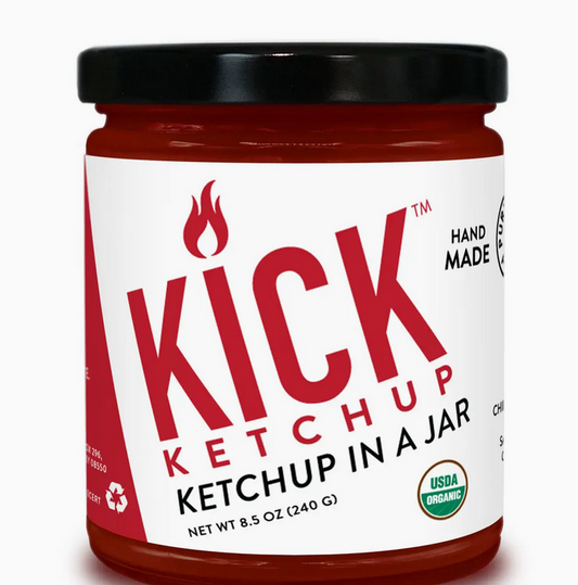 Kick Ketchup, Certified Organic - 8.5 oz
