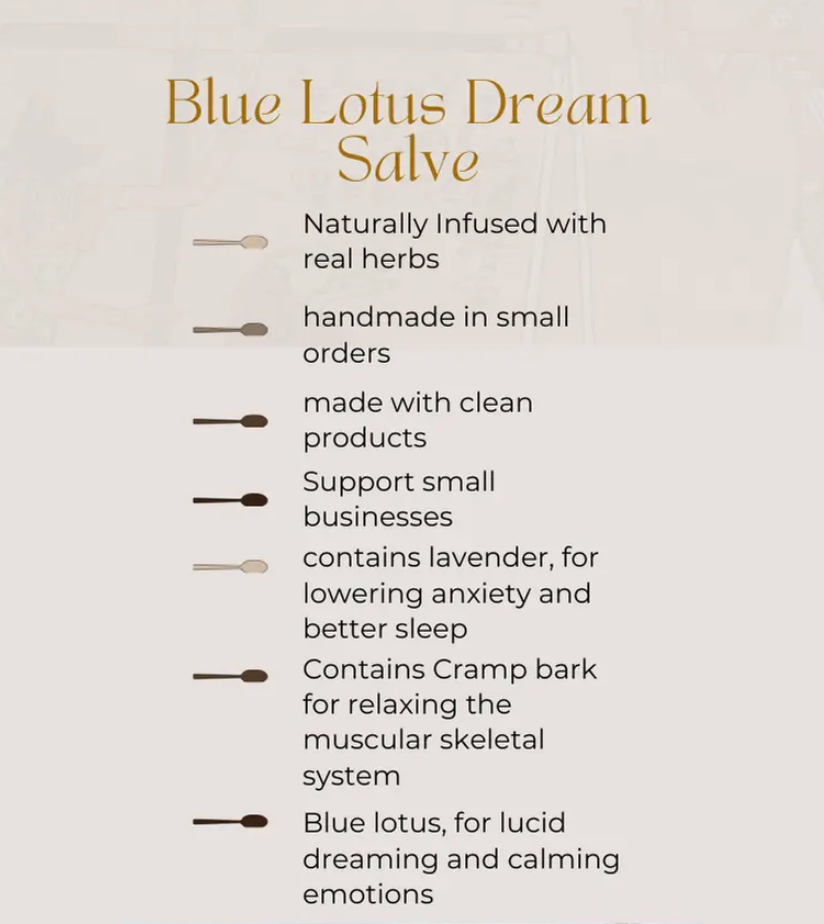 Blue Lotus Dream Salve