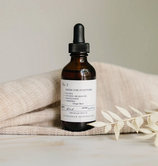 Nausea Tincture, Herbs For Symptoms No.2