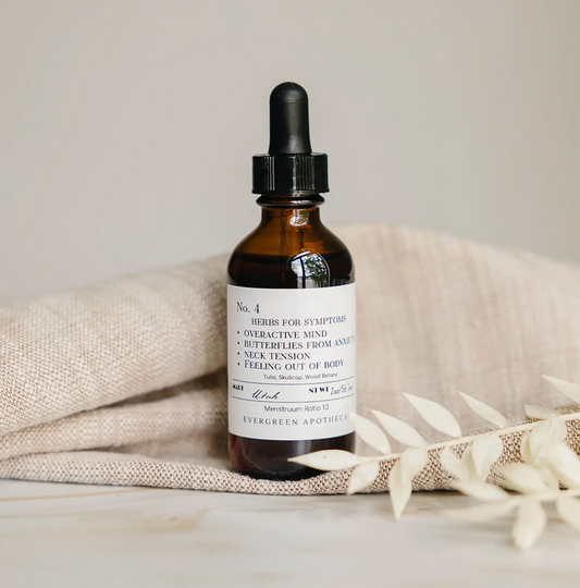 Racing Thoughts Tincture, Herbs For Symptoms No.4