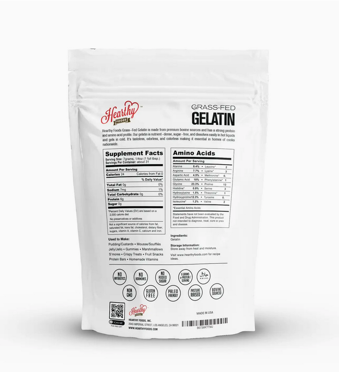 Gelatin Powder - Unflavored Certified Halal