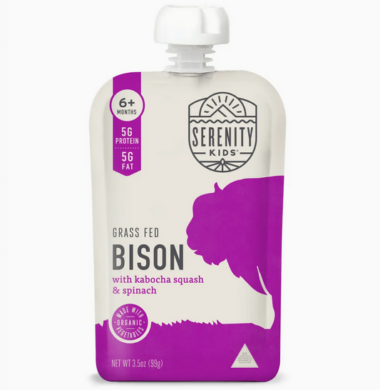 Grass Fed Bison Baby Food
