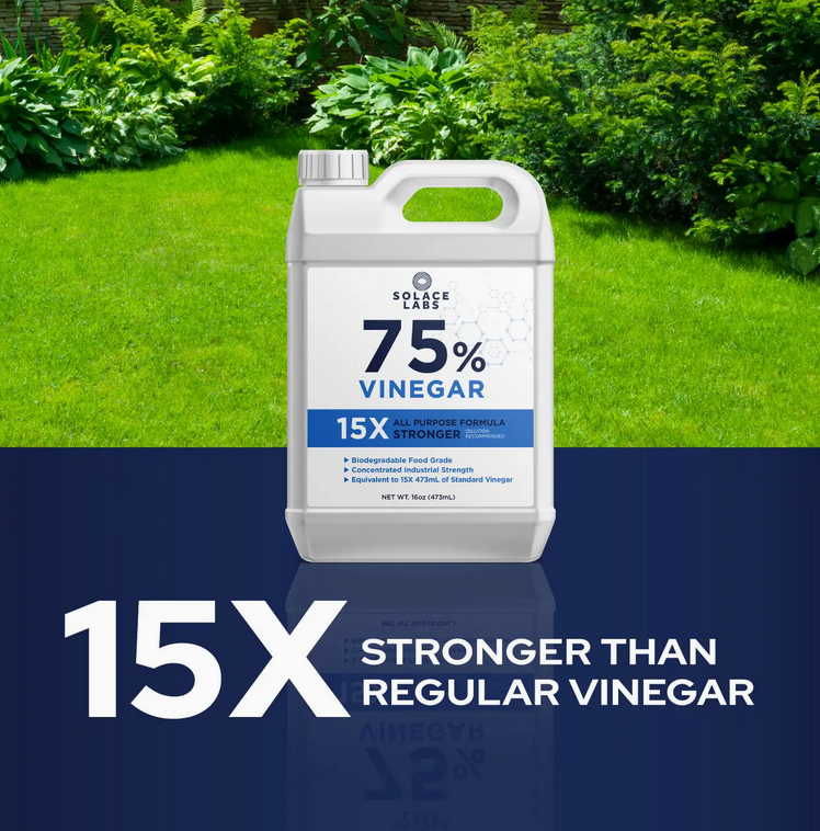 75% Pure Vinegar - 15X Concentrated Industrial Grade Bio D