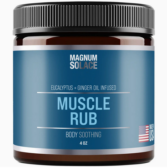 Natural Muscle Rub For Soreness, Joint Pain Relief