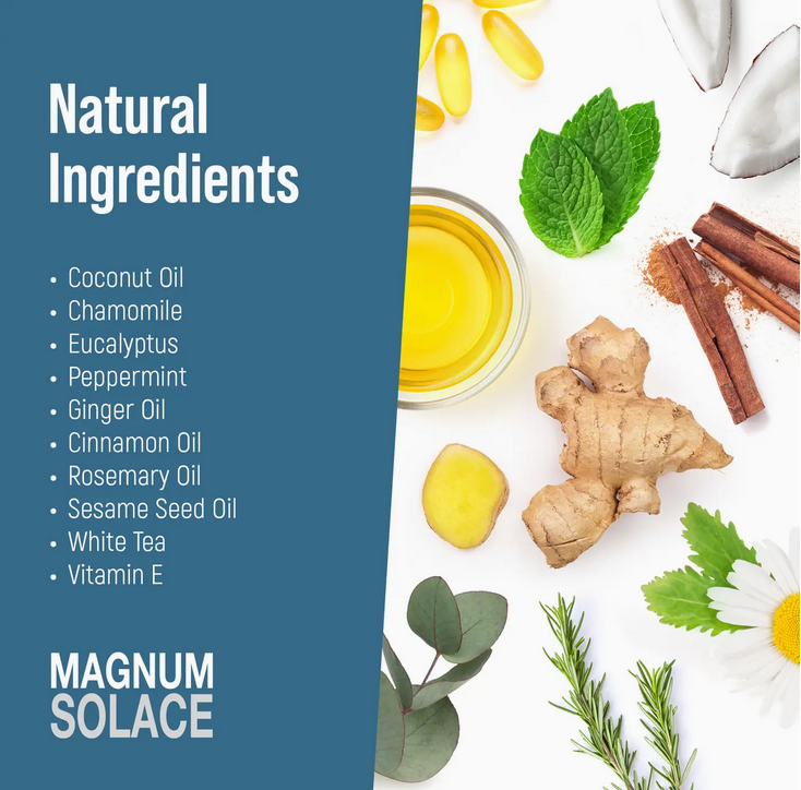 Natural Muscle Rub For Soreness, Joint Pain Relief