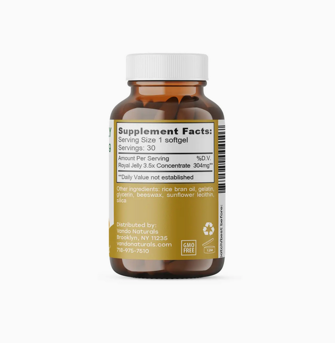 Royal Jelly Softgels 1000 Mg - 30 Pcs