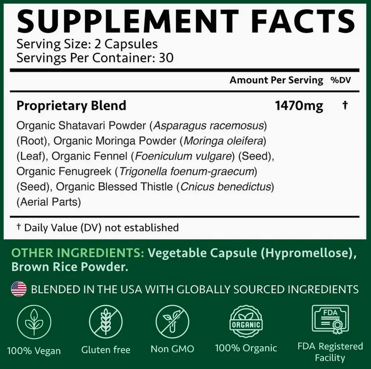 Organic Lactation Support