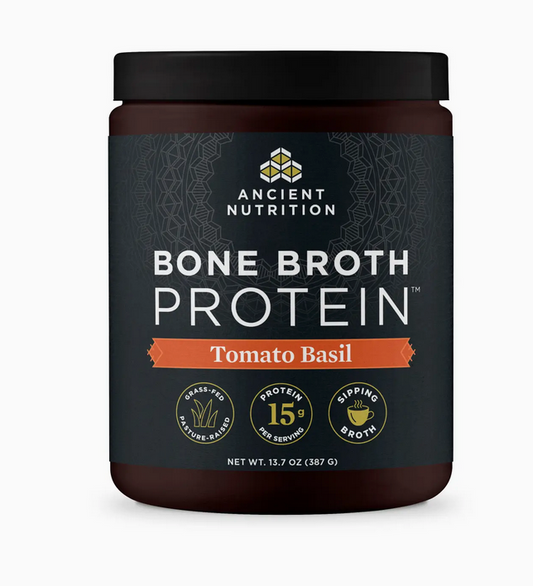 Bone Broth Protein | Powder Tomato Basil (15 Servings)