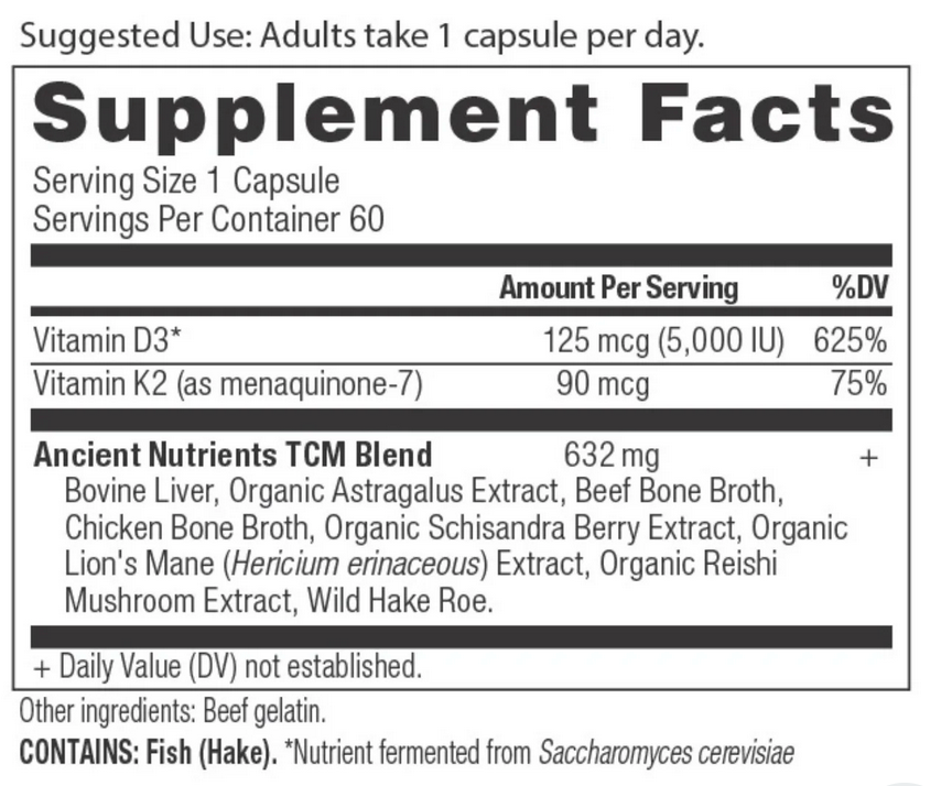D3 + K2 Capsules