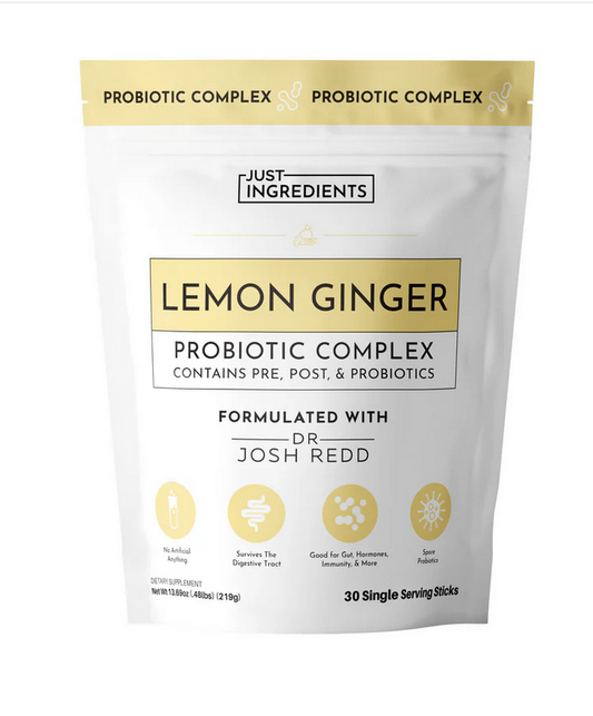 Lemon Ginger 3-In-1 Probiotic Complex