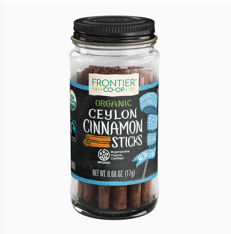 Regenerative Organic Certified® Ceylon Cinnamon Sticks