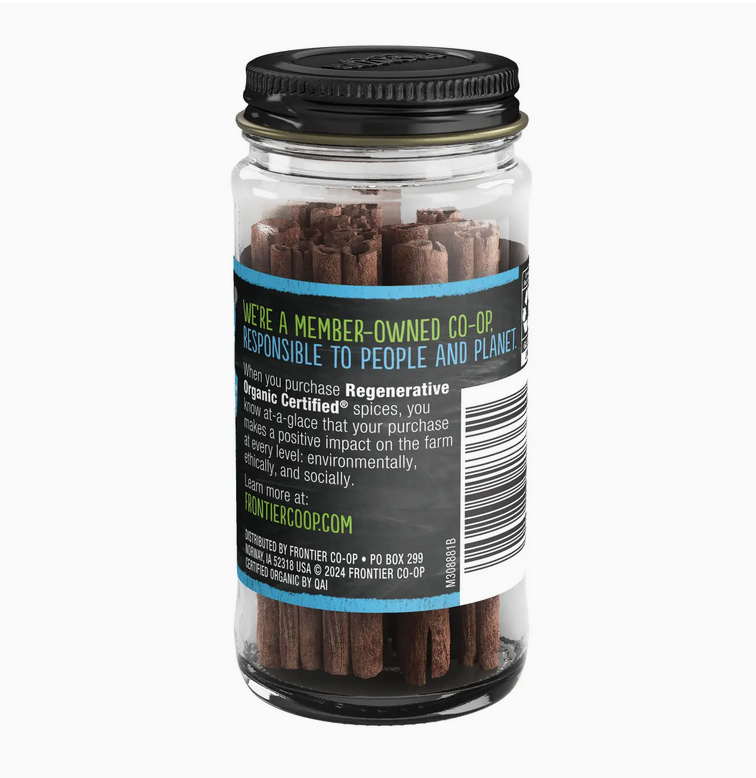 Regenerative Organic Certified® Ceylon Cinnamon Sticks