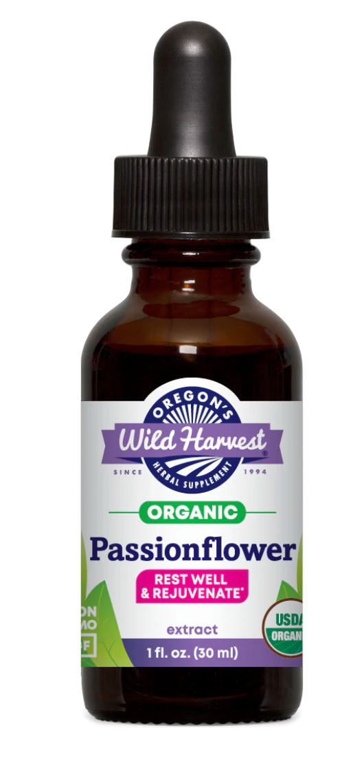 Passionflower, Organic Extract Rest Well & Rejuvenate